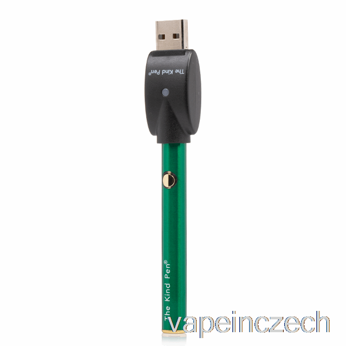 Druh Pera Vv 510 Závit Baterie Zelená Zlatá Vape Pero